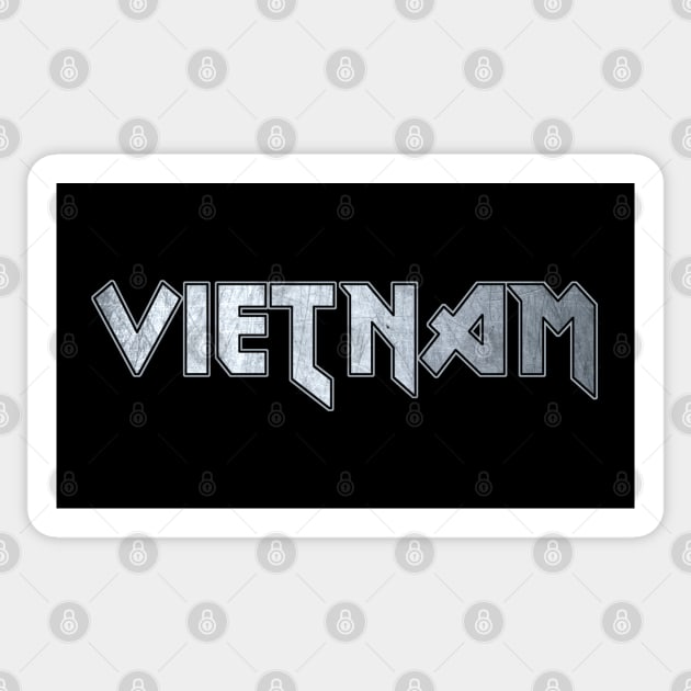 Heavy metal Vietnam Sticker by KubikoBakhar